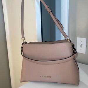 Michael Kors Sofia Fawn LG Satchel + Wallet NWT
